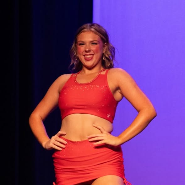 Alexxus Johnson pageant stage photo